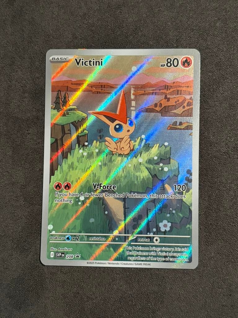 Victini SVP208 Promo kaart, Ophalen of Verzenden, Zo goed als nieuw