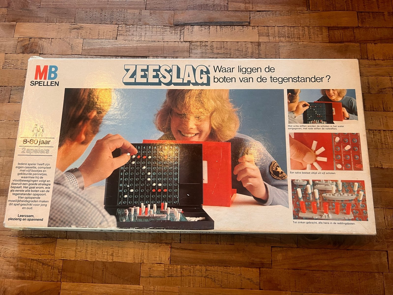 Zeeslag, Hobby en Vrije tijd, Gezelschapsspellen | Bordspellen, Gebruikt, Een of twee spelers, Ophalen of Verzenden