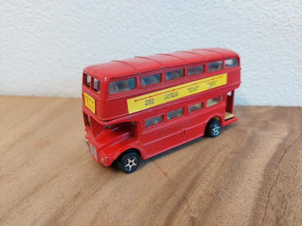 Modelauto Londense bus, Gebruikt, Na, Na, Ophalen of Verzenden