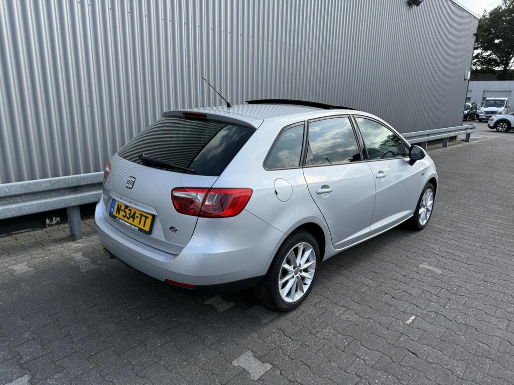 SEAT Ibiza ST 1.4 TSI FR Leer Pano Navi AUTOMAAT Nw APK --In, Euro 5, Gebruikt, Zwart, 4 cilinders