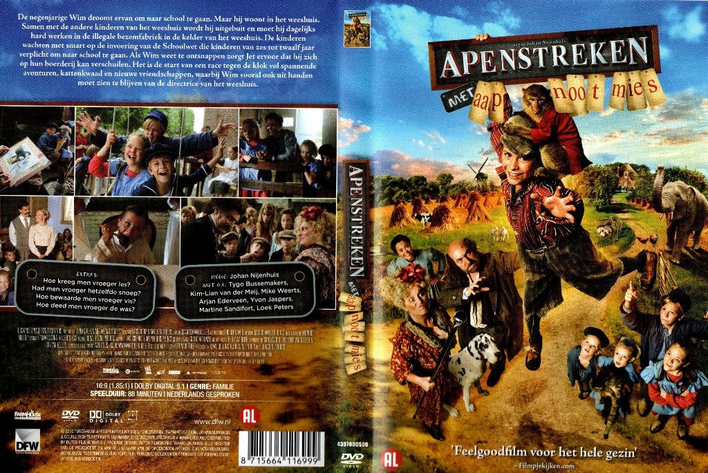 Apenstreken met aap noot mies, Alle leeftijden, Ophalen of Verzenden, Zo goed als nieuw