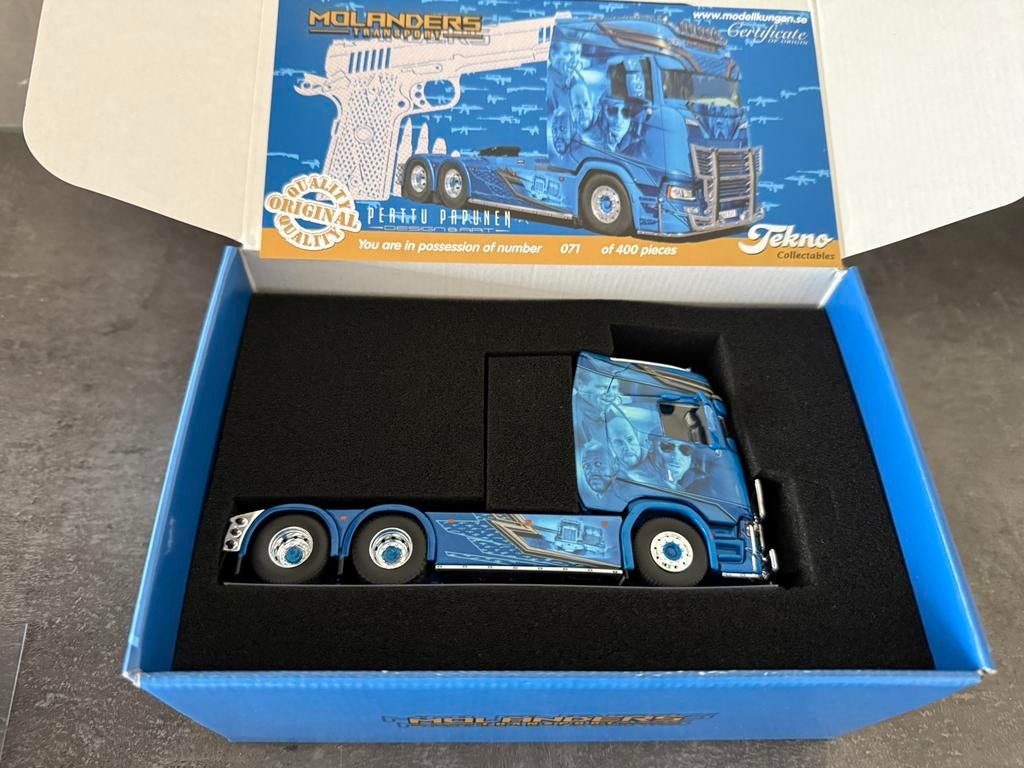 Tekno Scania Molanders, Ophalen of Verzenden, Nieuw, Bus of Vrachtwagen, Tekno