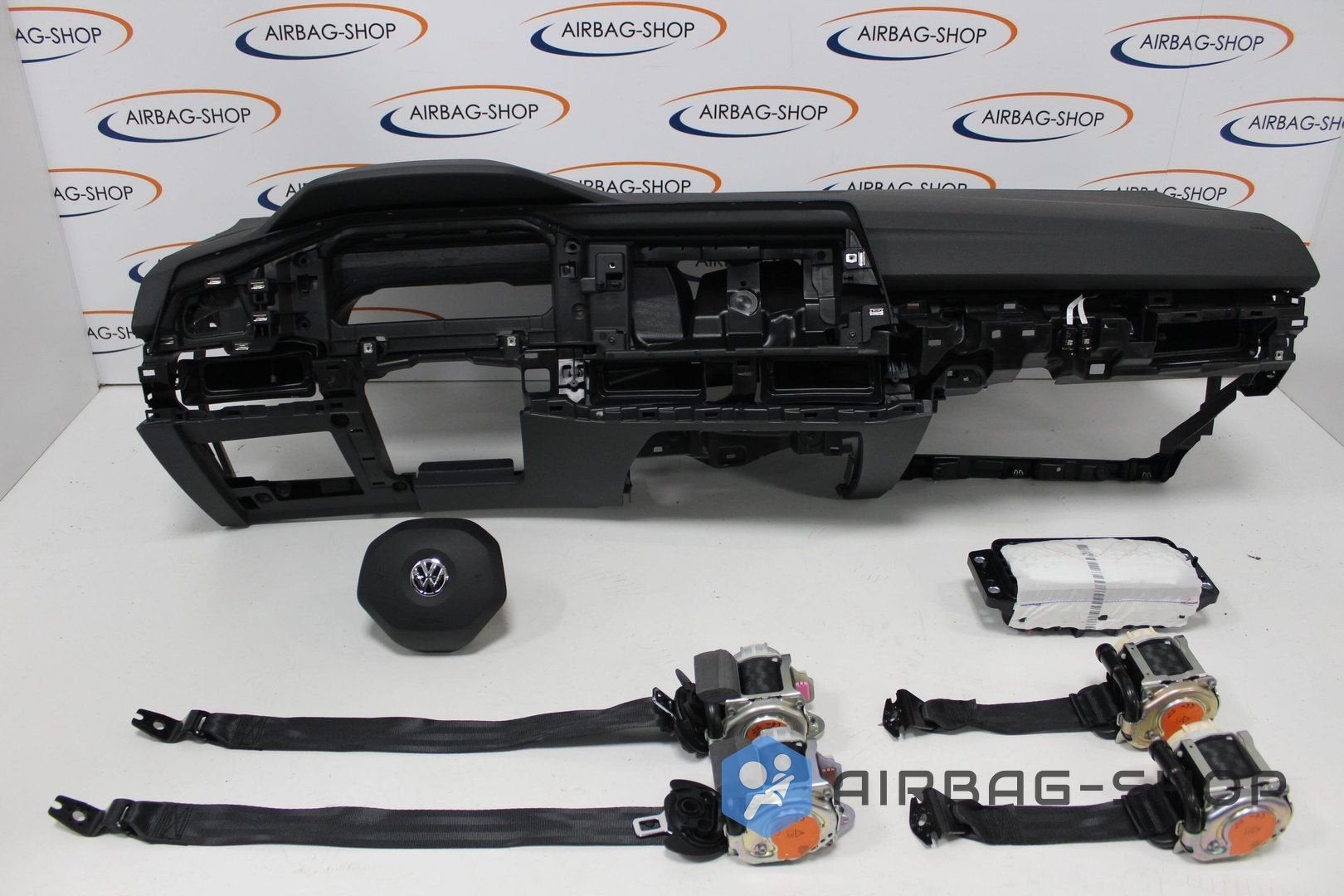 VW Golf 8 Airbagset Dashboard Gordels Airbag Set G8 5H0, -, Volkswagen, -, Nieuw