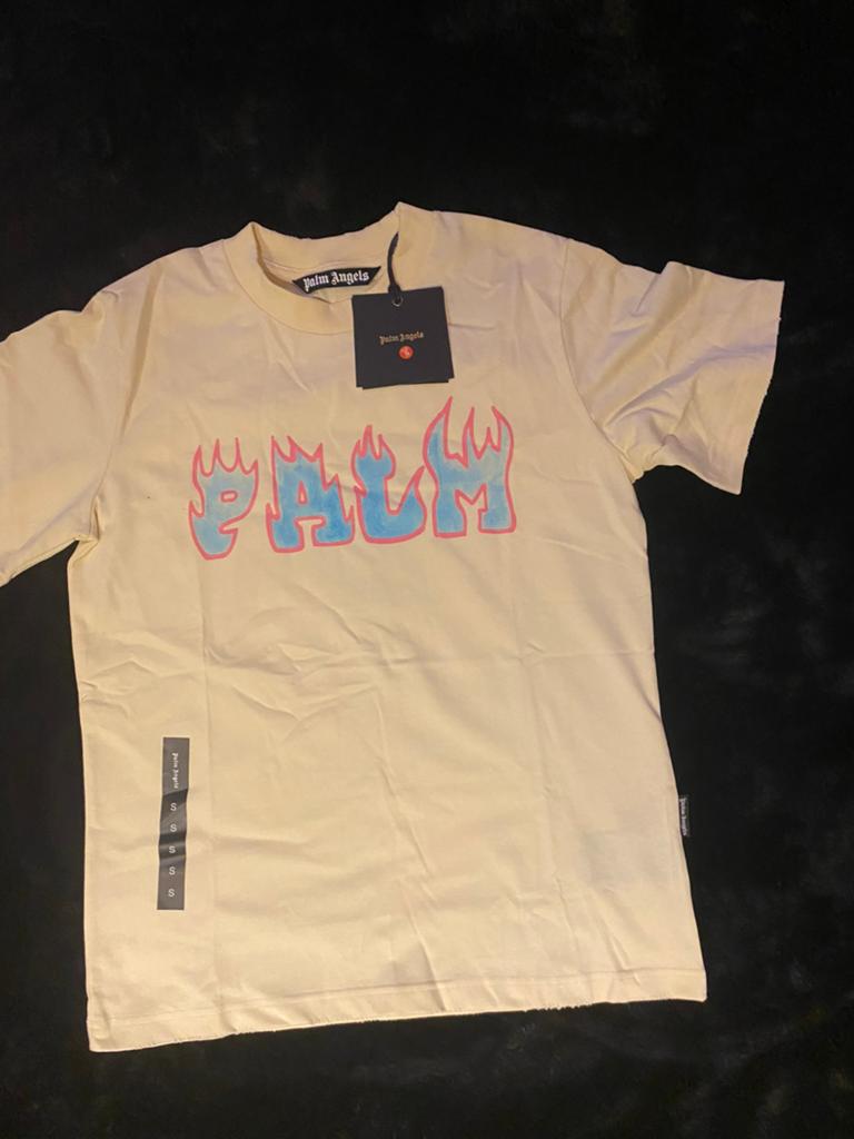 Palm angels shirts, Ophalen of Verzenden, Nieuw, Maat 46 (S) of kleiner, Beige