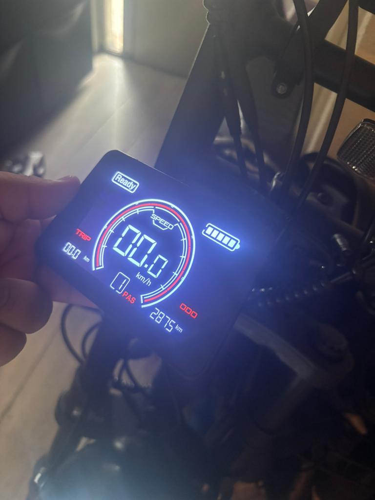 H6C LCD display 25km met NFC, Fietsen en Brommers, Fietsonderdelen, Ophalen, Zo goed als nieuw