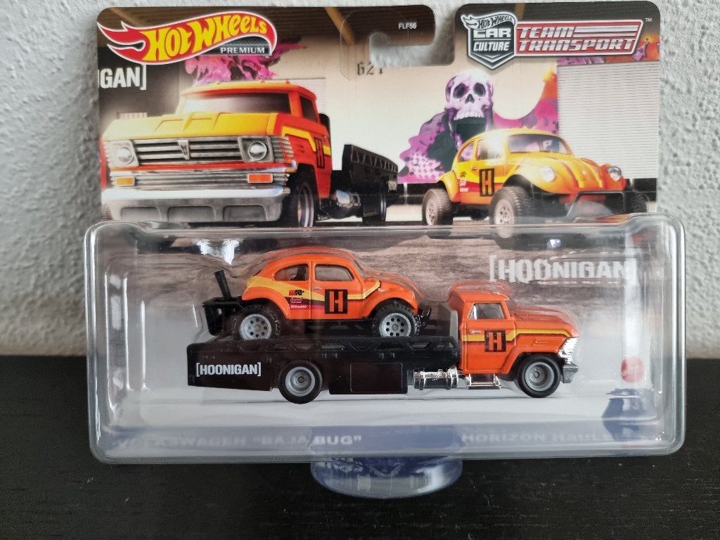 Hot Wheels Team Transport Volkswagen Baja Bug HotWheels, Overige merken, 1:50 of kleiner, Auto, Verzenden