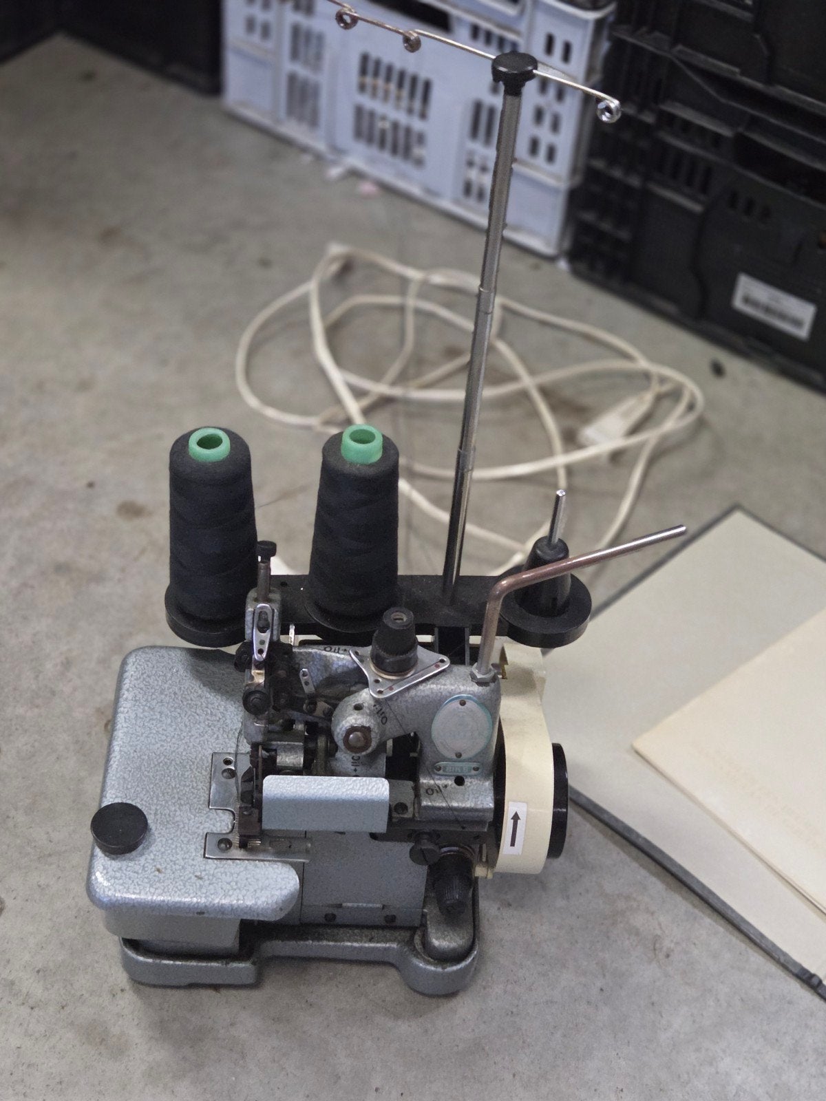 Köhler Overlockmachine Model 81 K 6 met Handleiding, Ophalen of Verzenden, Lockmachine, Overige merken