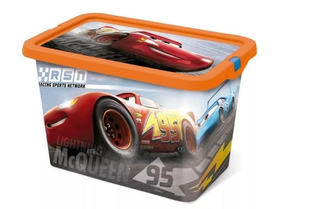 Disney Cars Opbergbox - 7 Liter - Opbergdoos, Clickbox, Nieuw, Ophalen of Verzenden, Nvt, Nvt