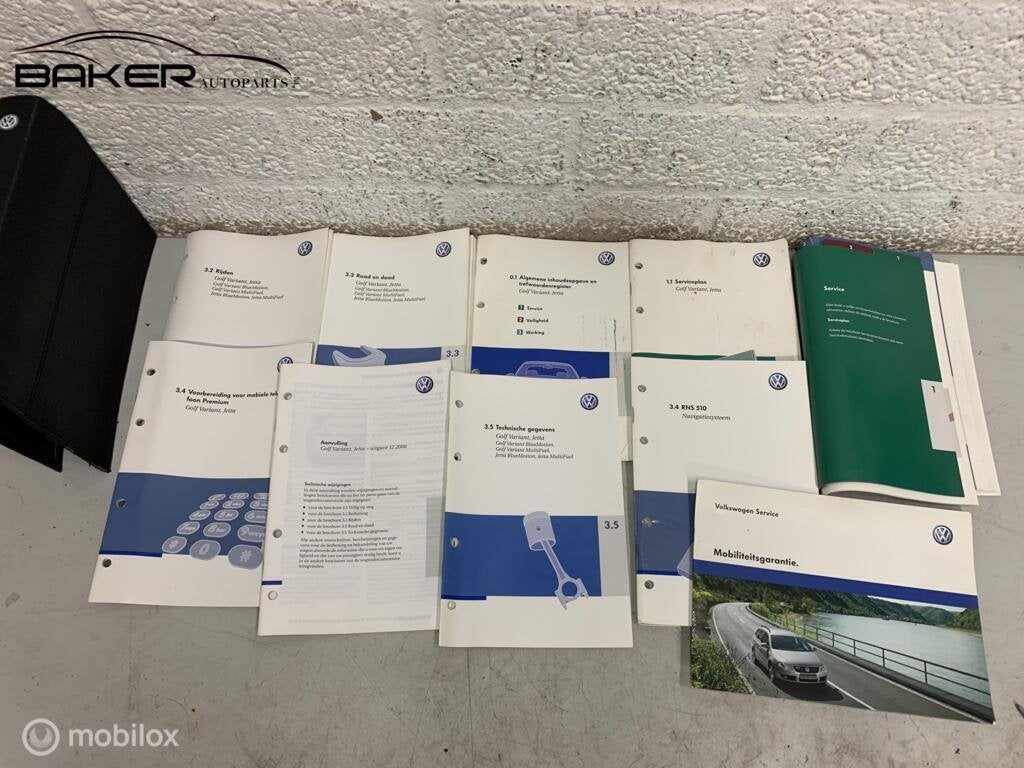 Instructieboekje Volkswagen Golf V ('03-'08), Gebruikt, Volkswagen, Ophalen of Verzenden, Volkswagen