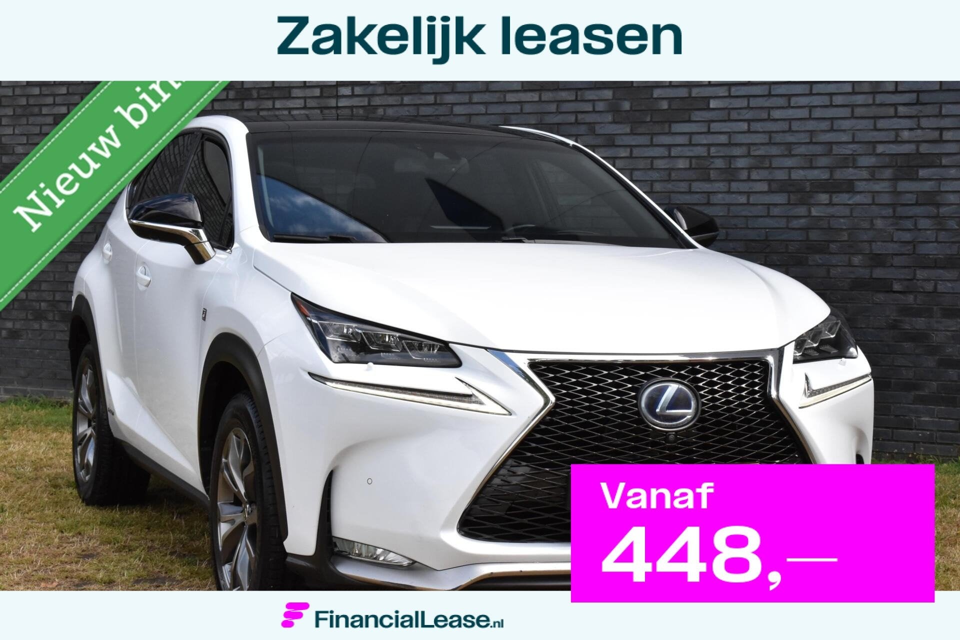 Lexus NX 300h AWD F F SPORT 360º MARK LEVINSON/PANORAMADAK/, Automaat, Gebruikt, Euro 6, Met garantie (alle)