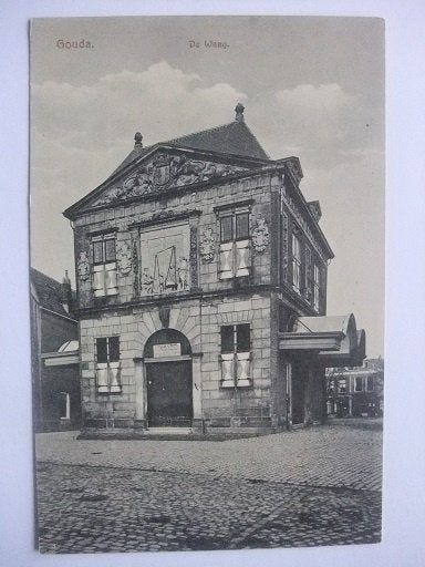 P281 Gouda - De Waag, Verzenden, Voor 1920, Ongelopen, Zuid-Holland