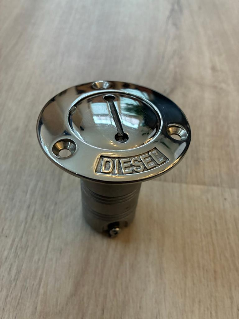 RVS Diesel Dekdop voor Boot - Nieuw 38mm, Ophalen of Verzenden, Nieuw, Overige typen
