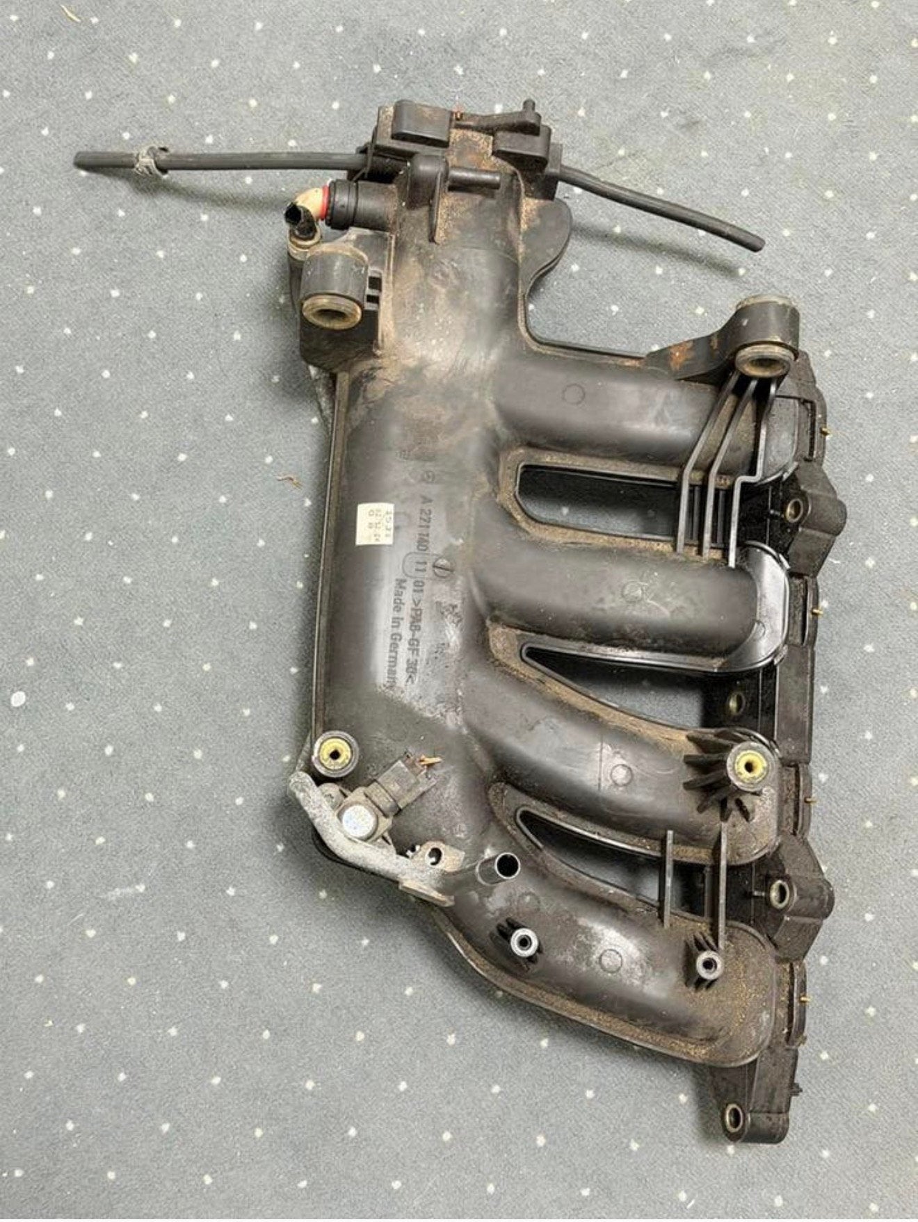 Mercedes Inlaatspruitstuk A2711401101 OEM C-Klasse W203 SLK, Ophalen of Verzenden, H, H, H