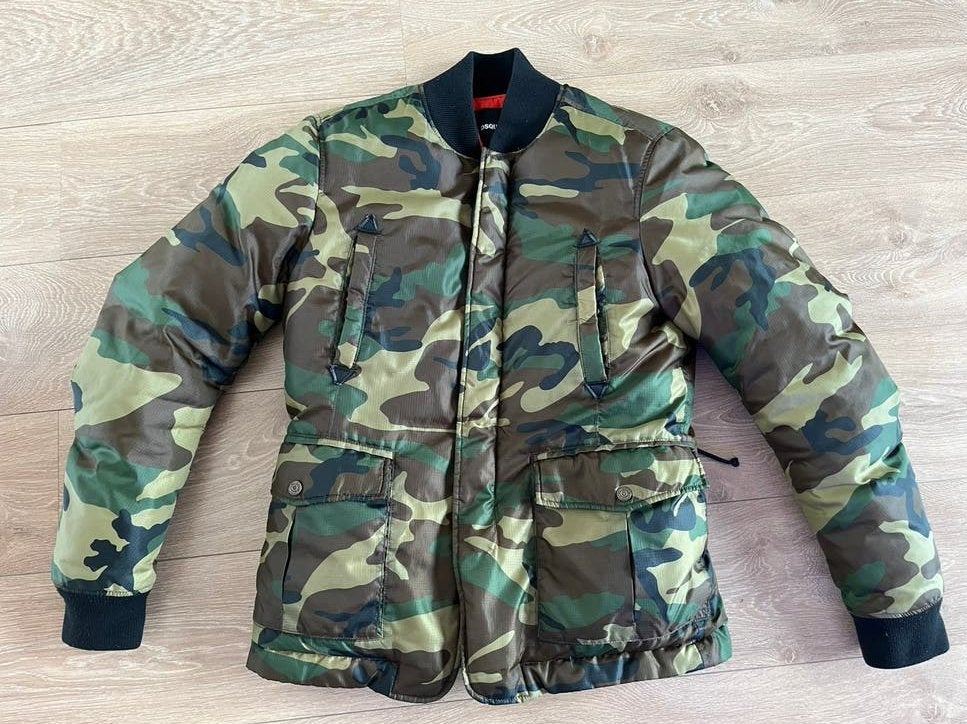 bomber Jack merk dsquared2, Ophalen, Gedragen, Maat 48/50 (M), Meerkleurig