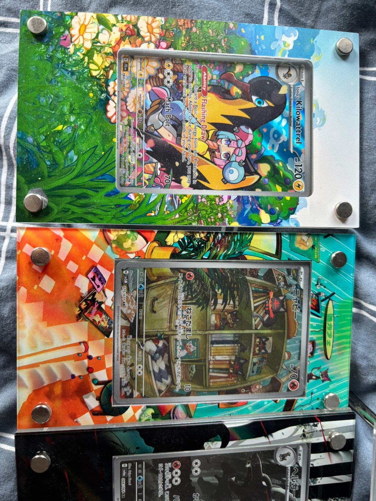 Collectie pokemon kaarten in display cases, Hobby en Vrije tijd, Verzamelkaartspellen | Pokémon, Ophalen of Verzenden, Zo goed als nieuw