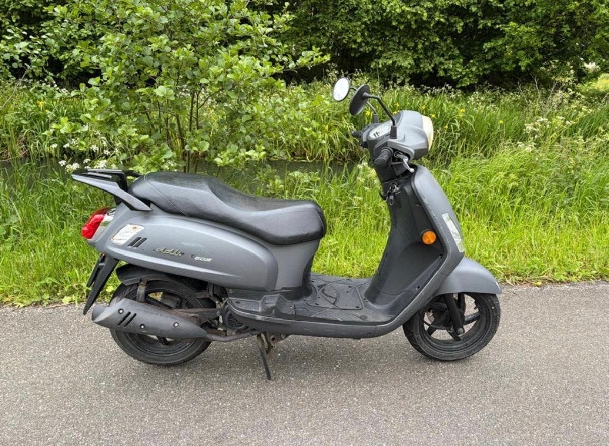 SYM Fiddle II 50S Scooter - Grijs, 2020, 6116 km, Ophalen, Gebruikt, Benzine, SYM