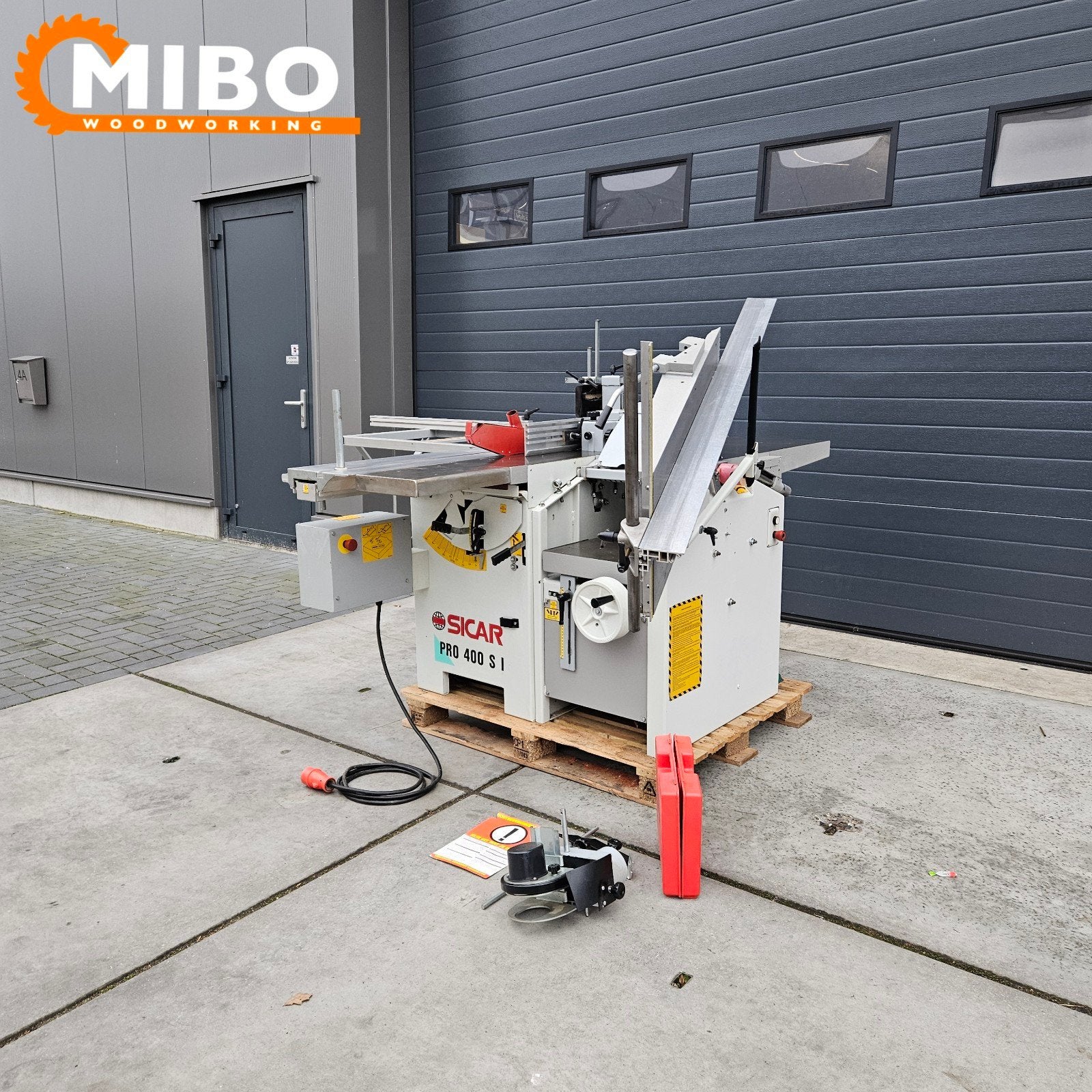 SICAR Combinatiemachine 5in1 combinatie ** schaafbank 410, 70 mm of meer, Overige typen, Ophalen of Verzenden, Zo goed als nieuw