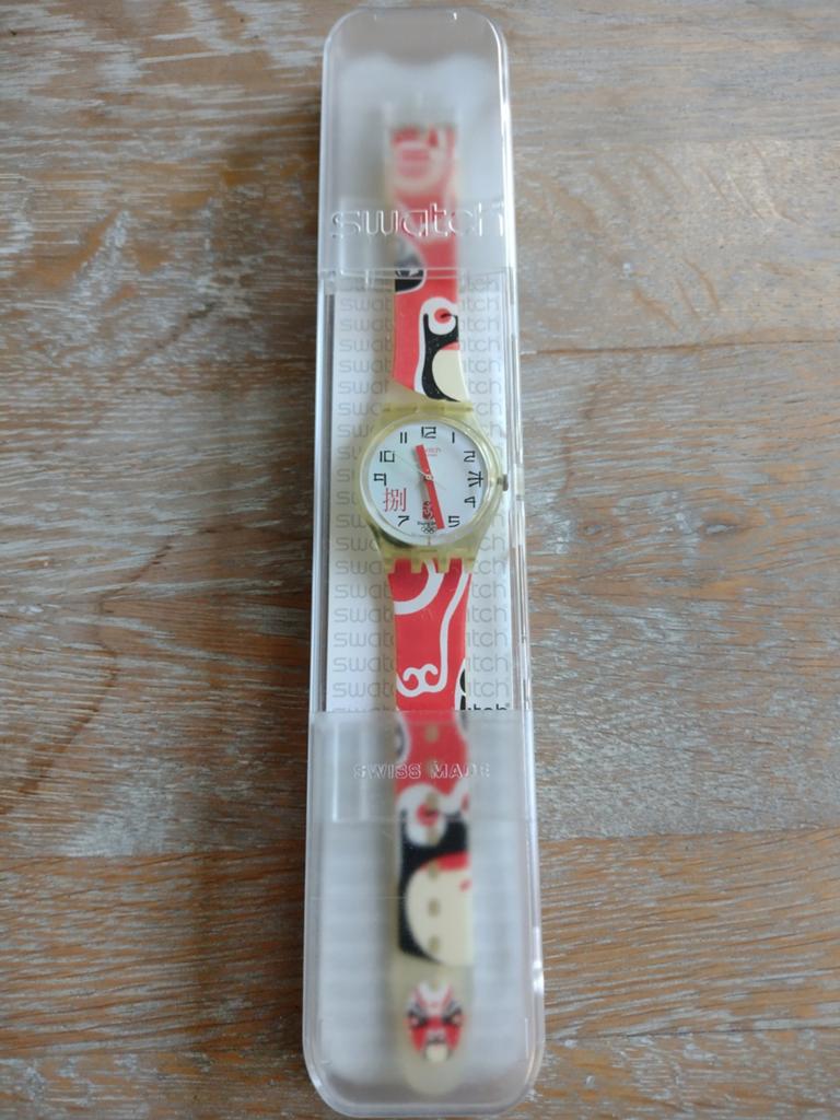 Swatch Olympic horloge Beijing 2008, Ophalen of Verzenden, Nieuw