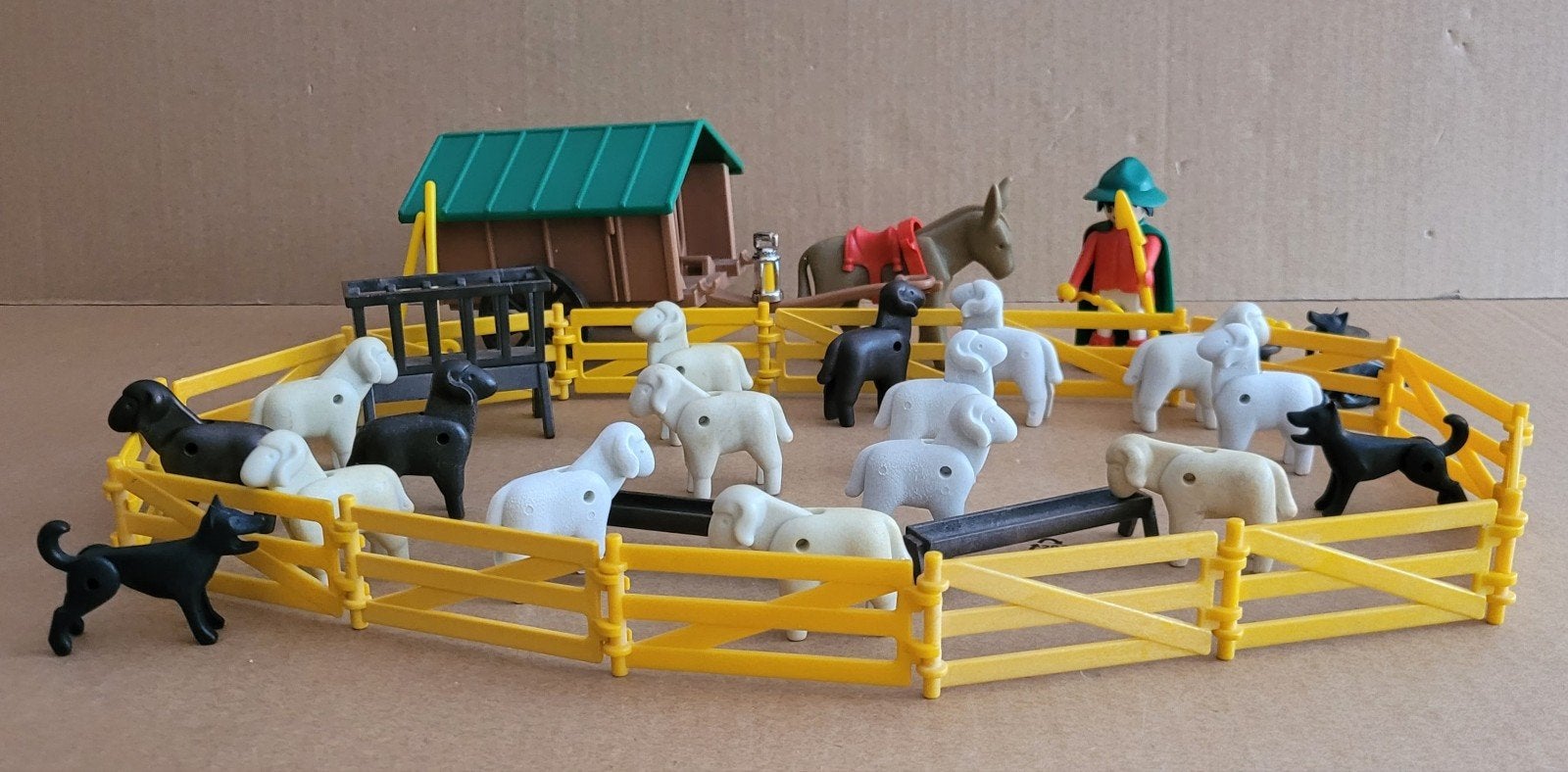 Oude playmobil set 3412 extra schapen, Ophalen of Verzenden, Gebruikt