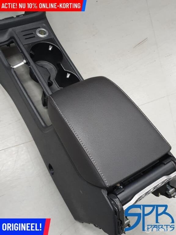 GOLF 7 USA AMERIKAANS Middenconsole Zwart leder ARMLEUNING, Gebruikt, Volkswagen, Ophalen of Verzenden