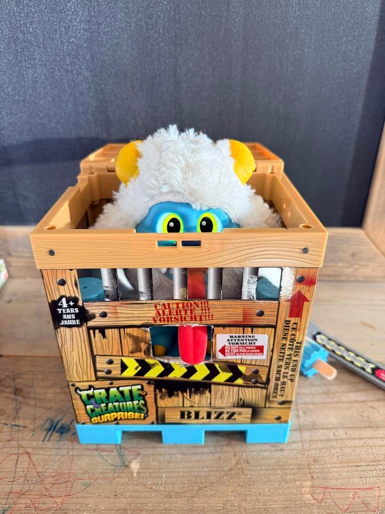 Crate Creature Blizz - Interactief Speelgoed, Ophalen of Verzenden, Gebruikt, Jongen of Meisje