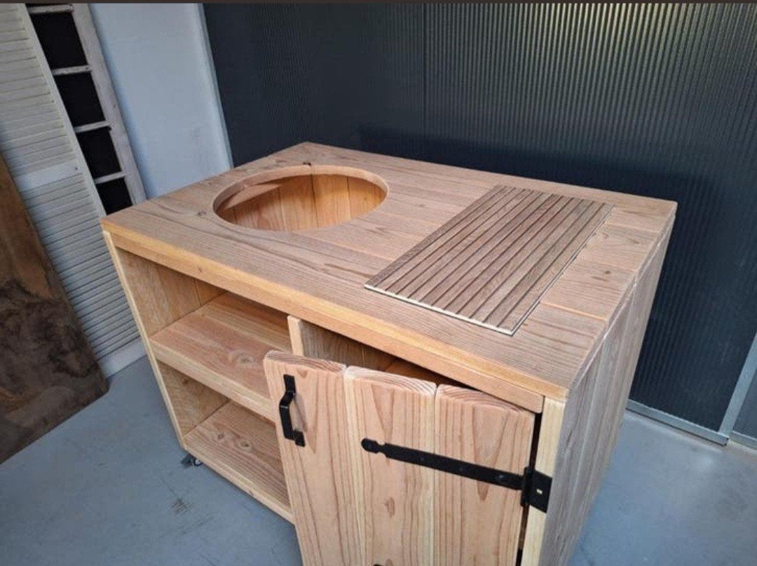 Douglas buitenkeuken Kamado basterd Bbq Green Egg🍖🥩🥓🍔, Ophalen of Verzenden, Nieuw, Houtskool