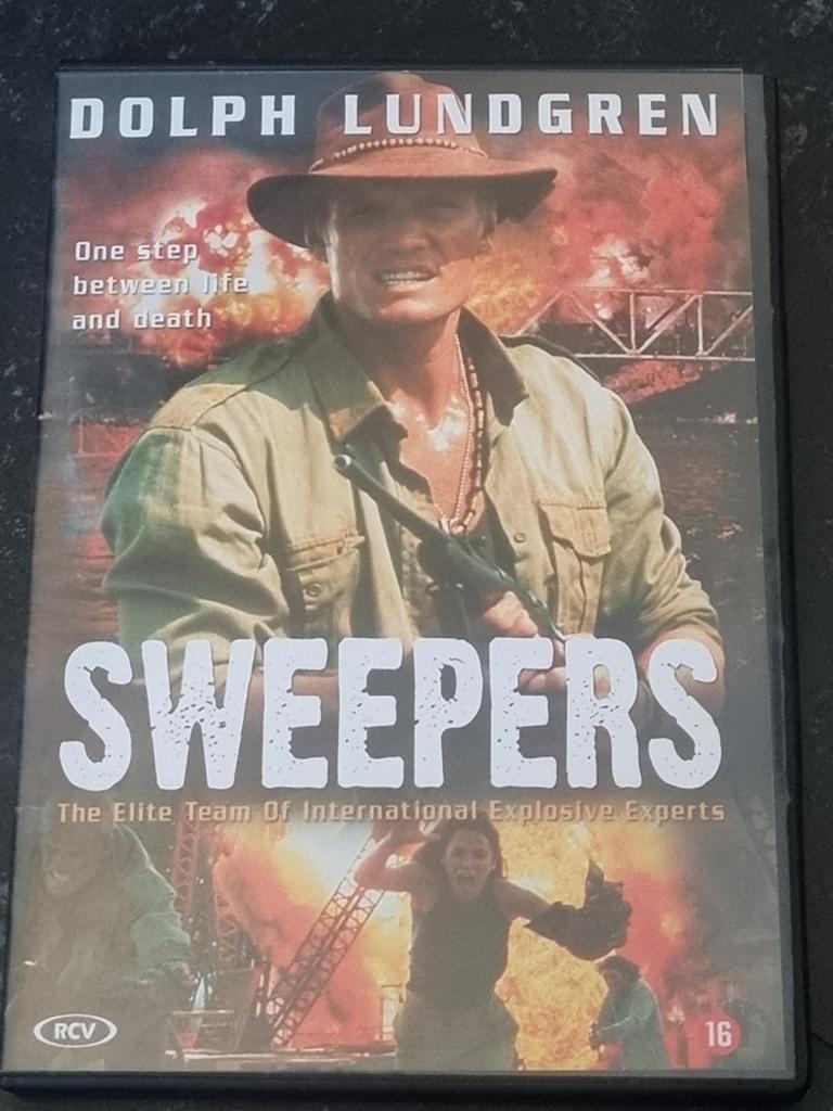 Sweepers - Dolph Lundgren DVD (Actie/Thriller), Cd's en Dvd's, Dvd's | Actie, Vanaf 16 jaar, Ophalen of Verzenden, Zo goed als nieuw