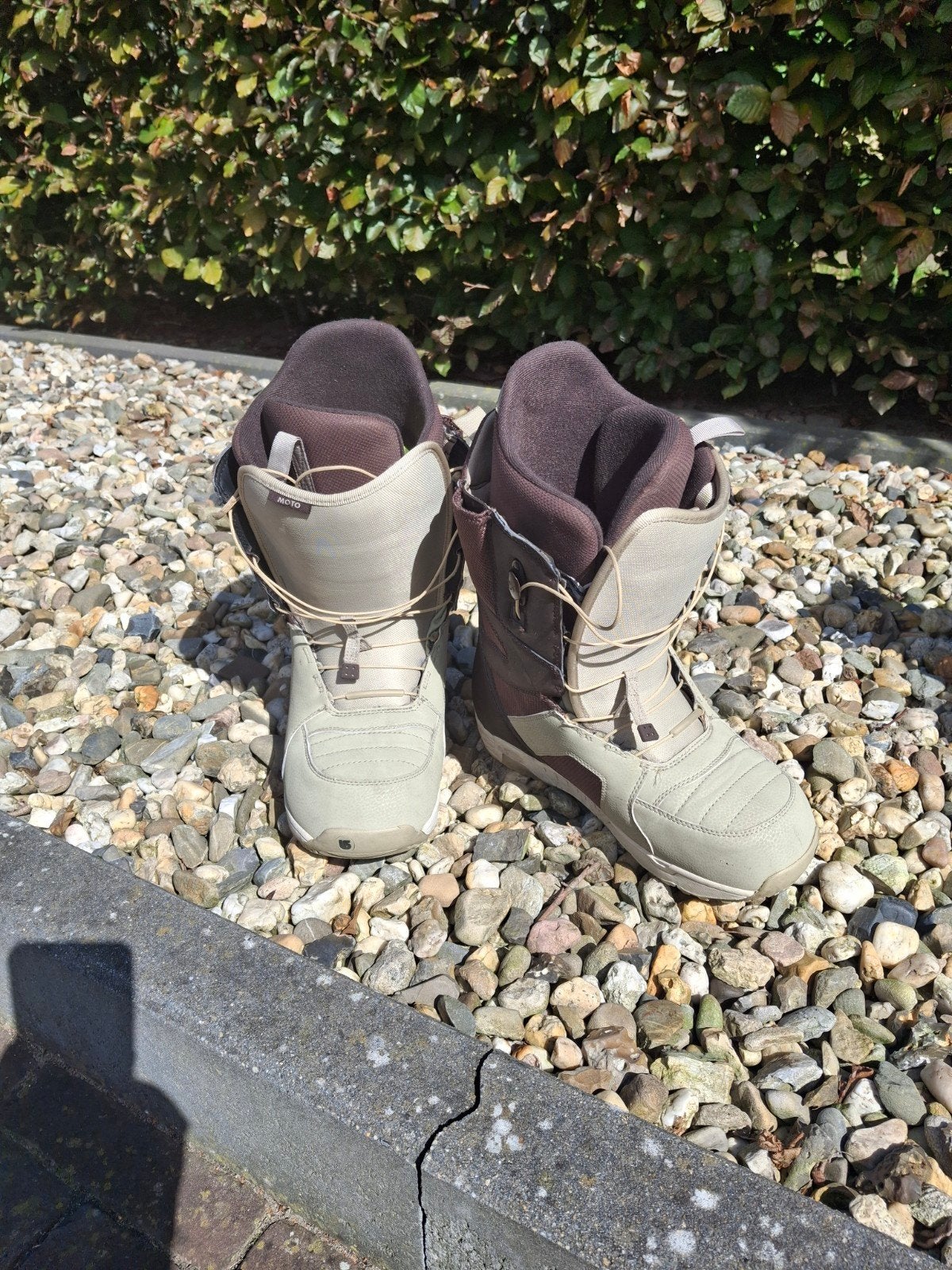 Burton Snowboots Heren - Bruin/Beige - Maat 43,5, Ophalen of Verzenden, Gebruikt, Snowboots