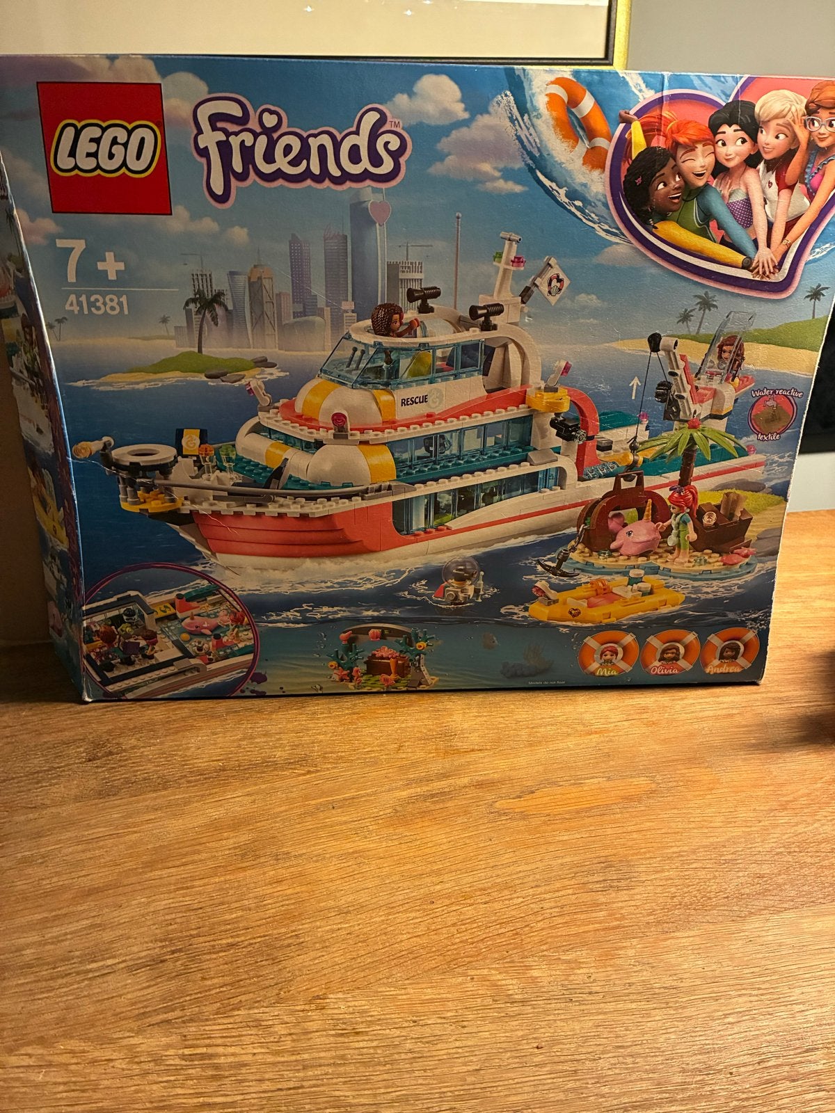 LEGO Friends 41381 Reddingsmissie Boot, Ophalen, Zo goed als nieuw
