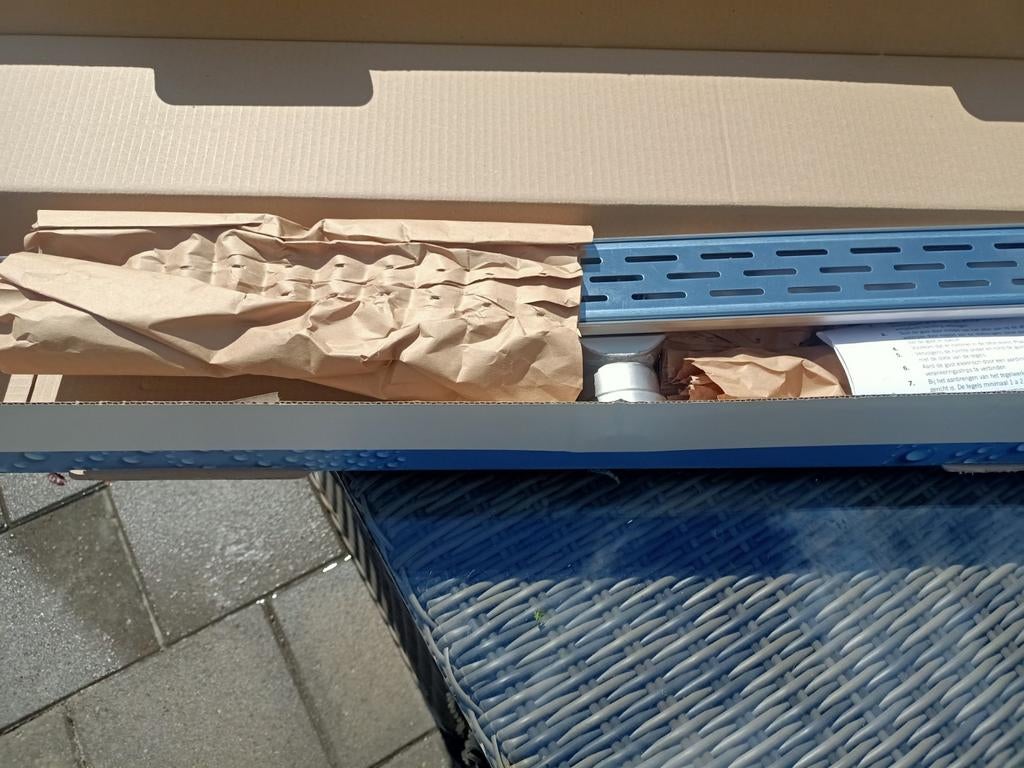 Douchegoot nieuw 80 cm, Ophalen of Verzenden, Nieuw, Rvs, Douche