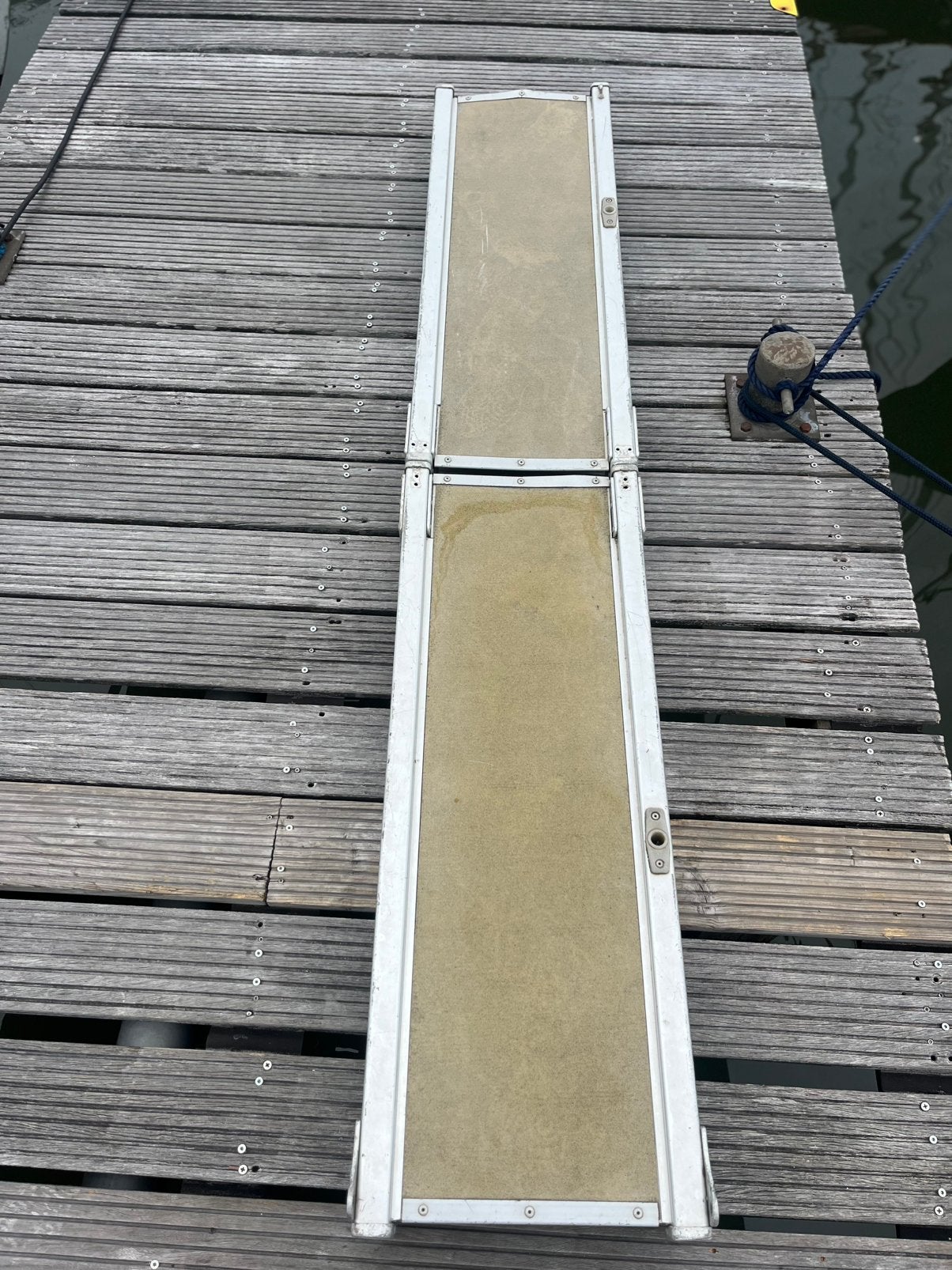 Loopplank boot, Ophalen, Zo goed als nieuw