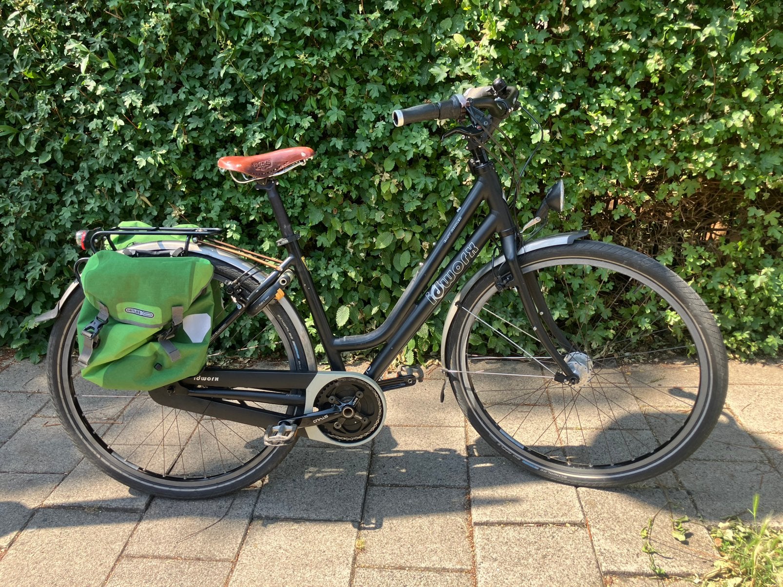idworx comfort maat 48 met tassen en zadel, 47 tot 51 cm, Ophalen