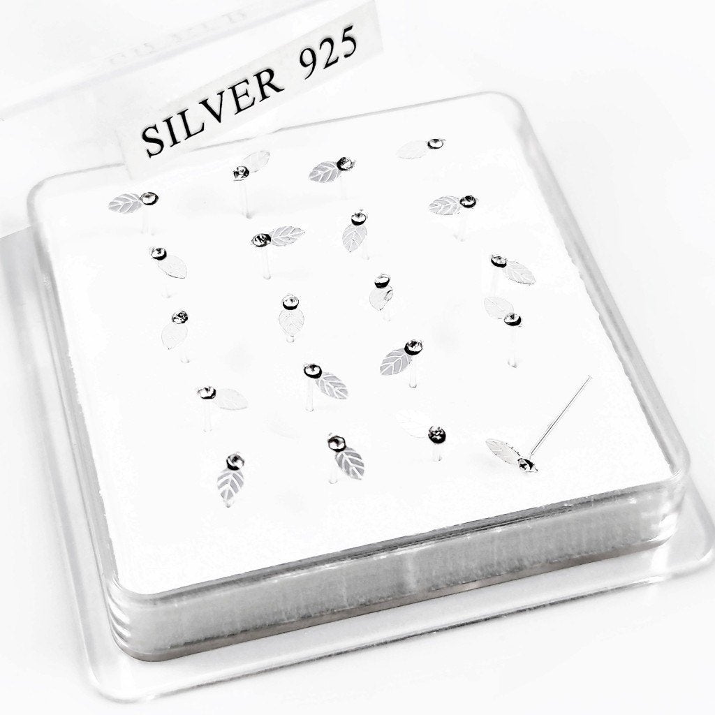 Bladje Neuspiercing van 925 Sterling Zilver, Staal, Birgitta-Gracht 33, 6465 EL Kerkrade, Nederland, Verzenden, Nieuw