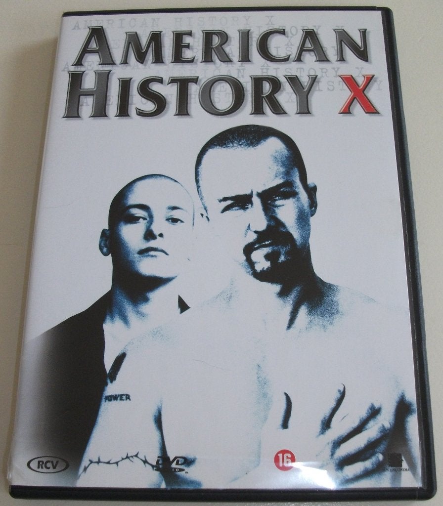 Dvd *** AMERICAN HISTORY X *** Onthutsend drama, Engels, Vanaf 16 jaar, Nederlands, Overige genres