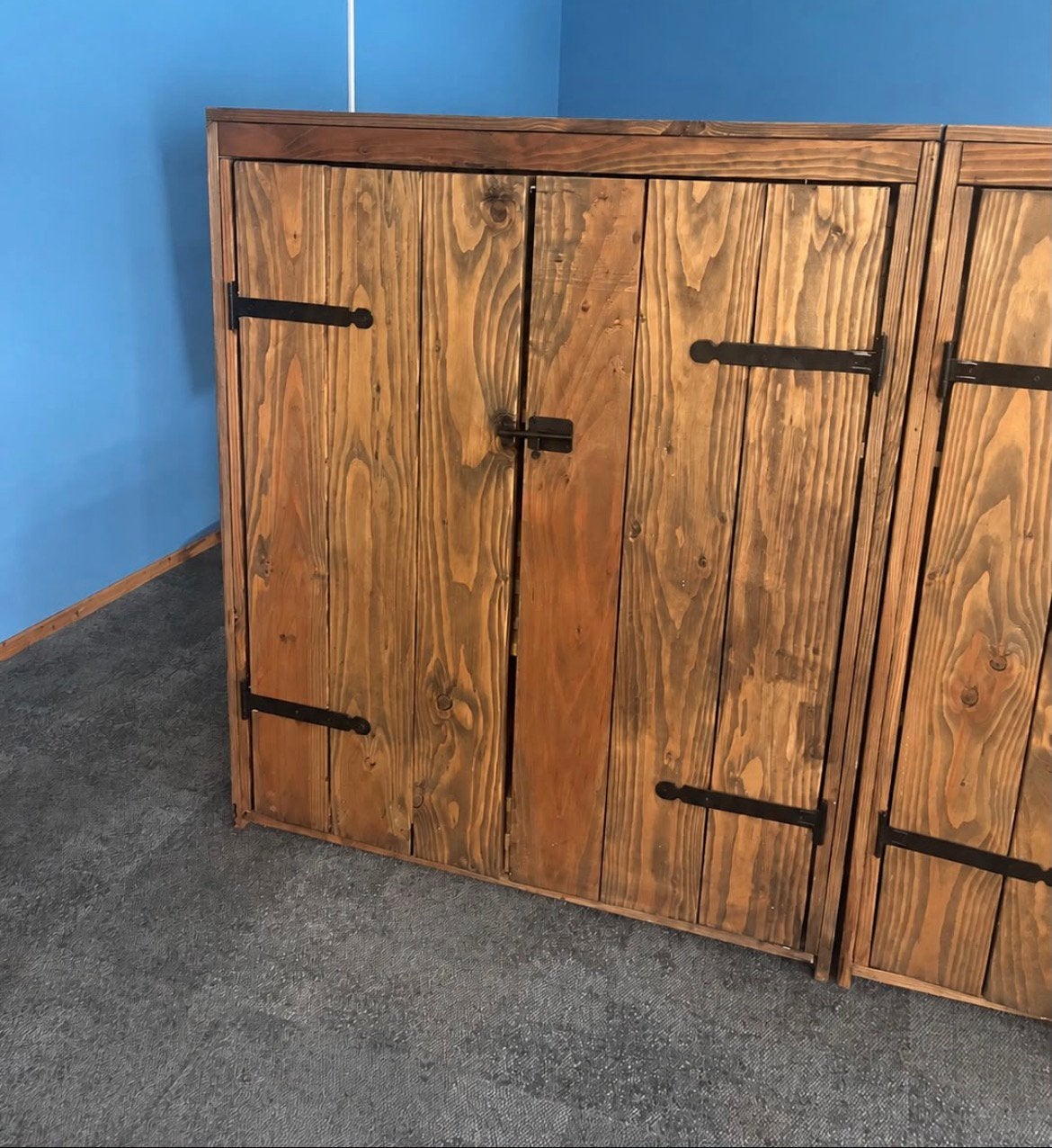 3 kasten met decoratie achterzijde, Huis en Inrichting, Ophalen, Zo goed als nieuw, 25 tot 50 cm, 100 tot 150 cm