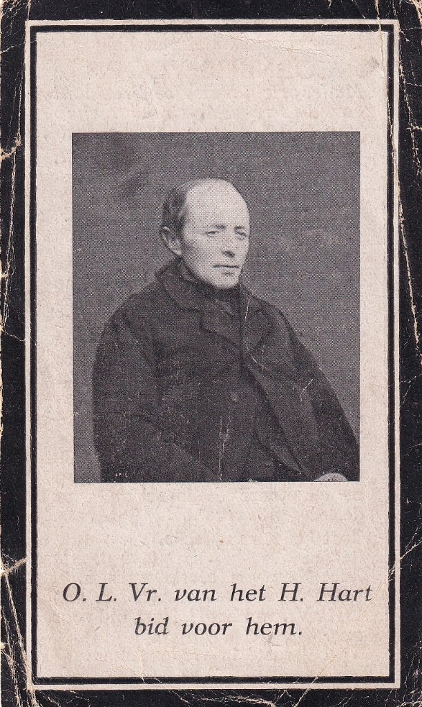 Voorn Cornelis 1857 Harmelen 1922, Verzamelen, Bidprentjes en Rouwkaarten, Ophalen of Verzenden, Bidprentje