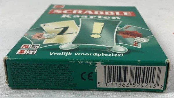Scrabble kaartspel Mattel familiespel, Coolsingel 104, 3011 AG Rotterdam, Netherlands, Mattel, Verzenden, Een of twee spelers