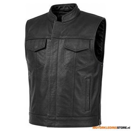Motoholic Biker Vest, Zwart, Motoren, Ophalen of Verzenden, Nieuw met kaartje