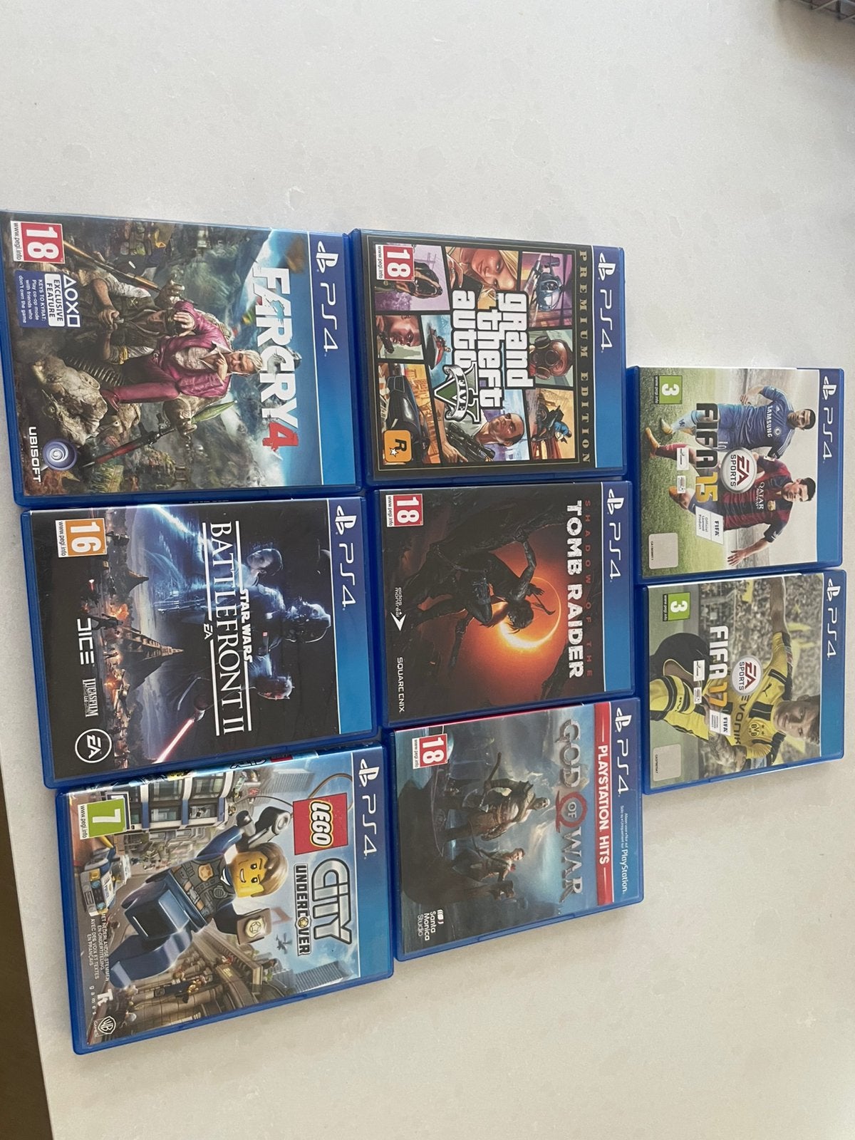 Ps4/ps5 games, 1 speler, Ophalen, Zo goed als nieuw, Vanaf 3 jaar