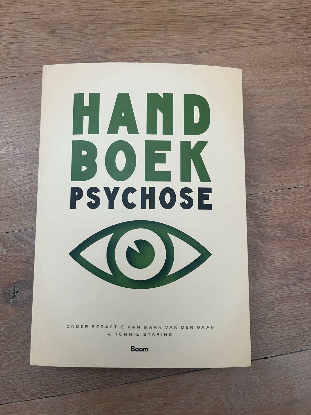 Handboek Psychose - Mark van der Gaag, Boeken, Ophalen of Verzenden, Zo goed als nieuw, Klinische psychologie