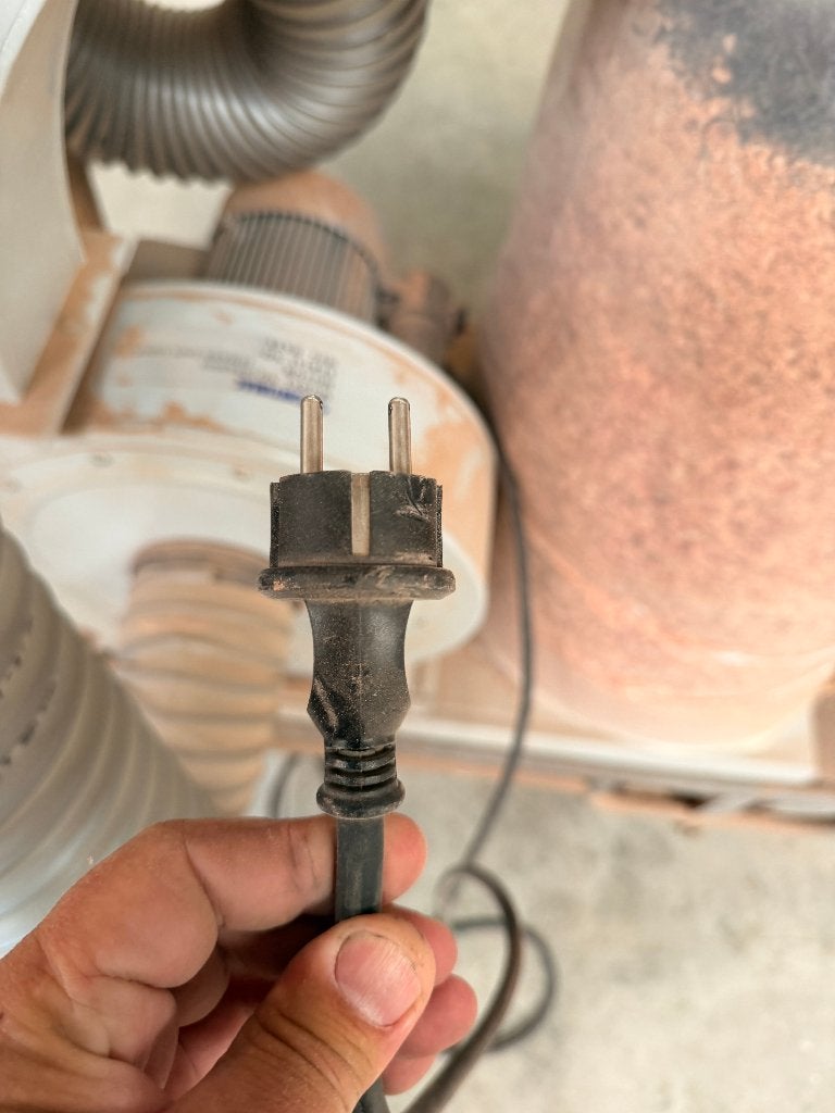 Mobiele afzuiginstallatie Contimax 1500W 230V, Ophalen, Gebruikt, Afzuiger