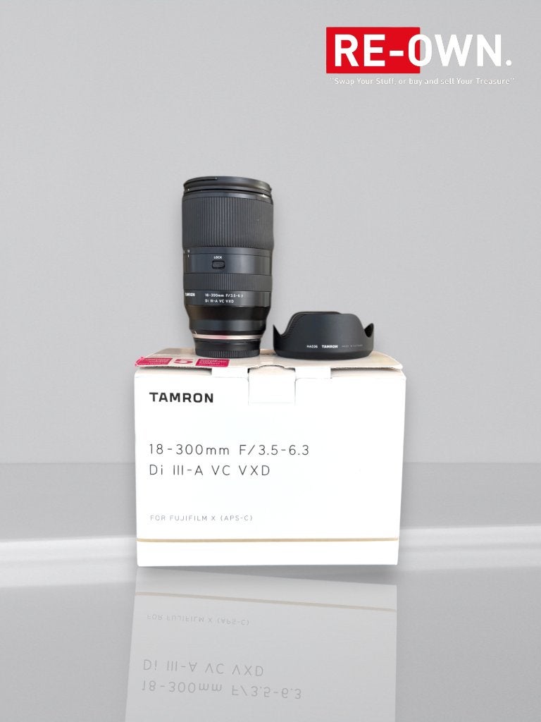 Tamron 18-300mm f/3.5-6.3 Di III-A VC VXD For Fujifilm, ., Zo goed als nieuw, Tamron, 300 mm