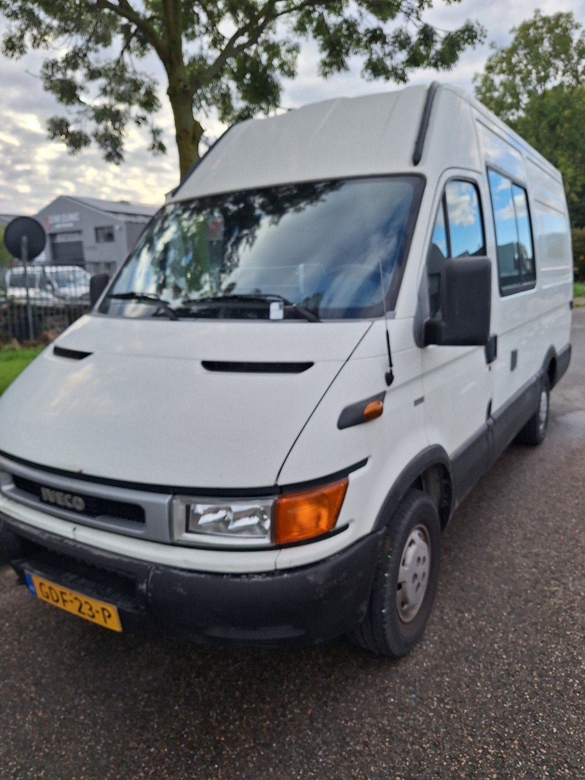 camper bus iveco off gritt, Caravans en Kamperen, Overige merken, Buscamper of Camperbus, Fiat, Tot en met 2