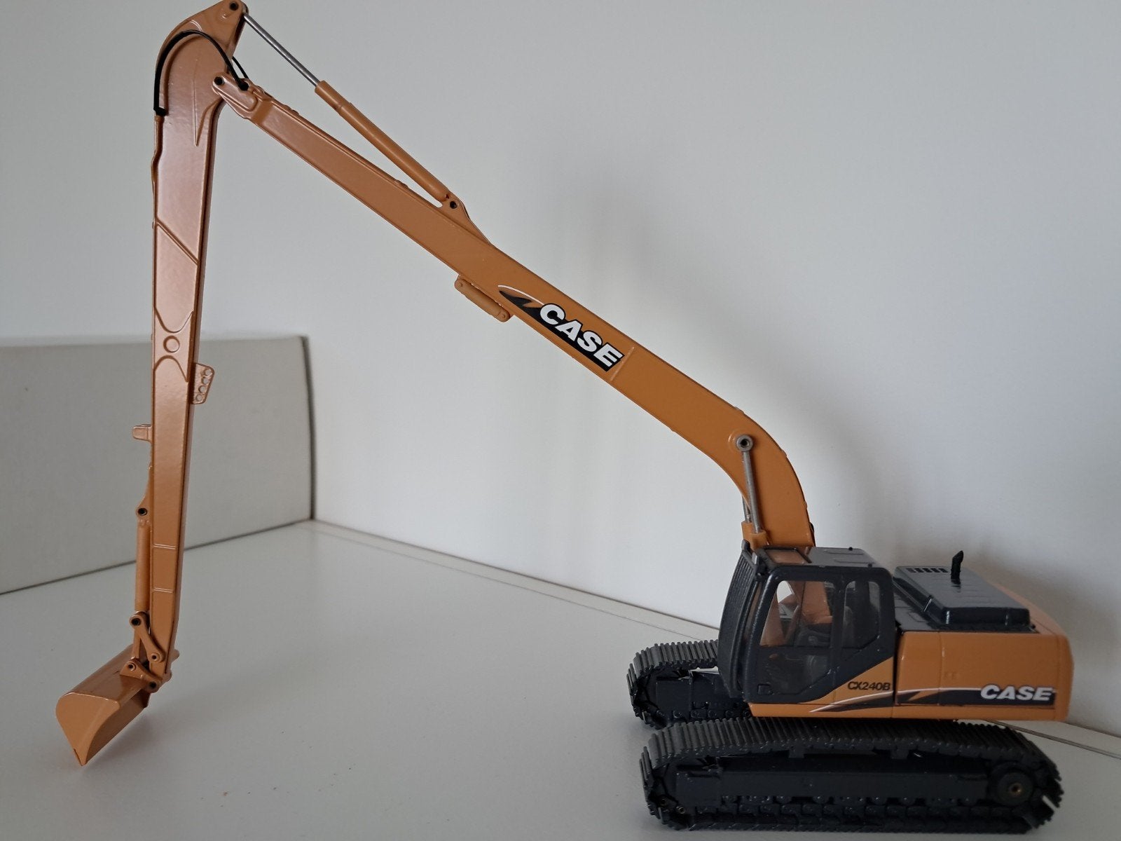 Case CX240B long reach graafmachine Conrad, Ophalen of Verzenden, Zo goed als nieuw, Hijskraan, Tractor of Landbouw, Conrad