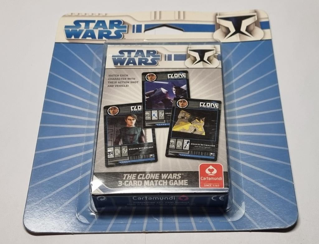 Star Wars Clone Wars card game NIEUW (in seal) CartaMundi, Verzamelen, Ophalen of Verzenden, Nieuw, Spel