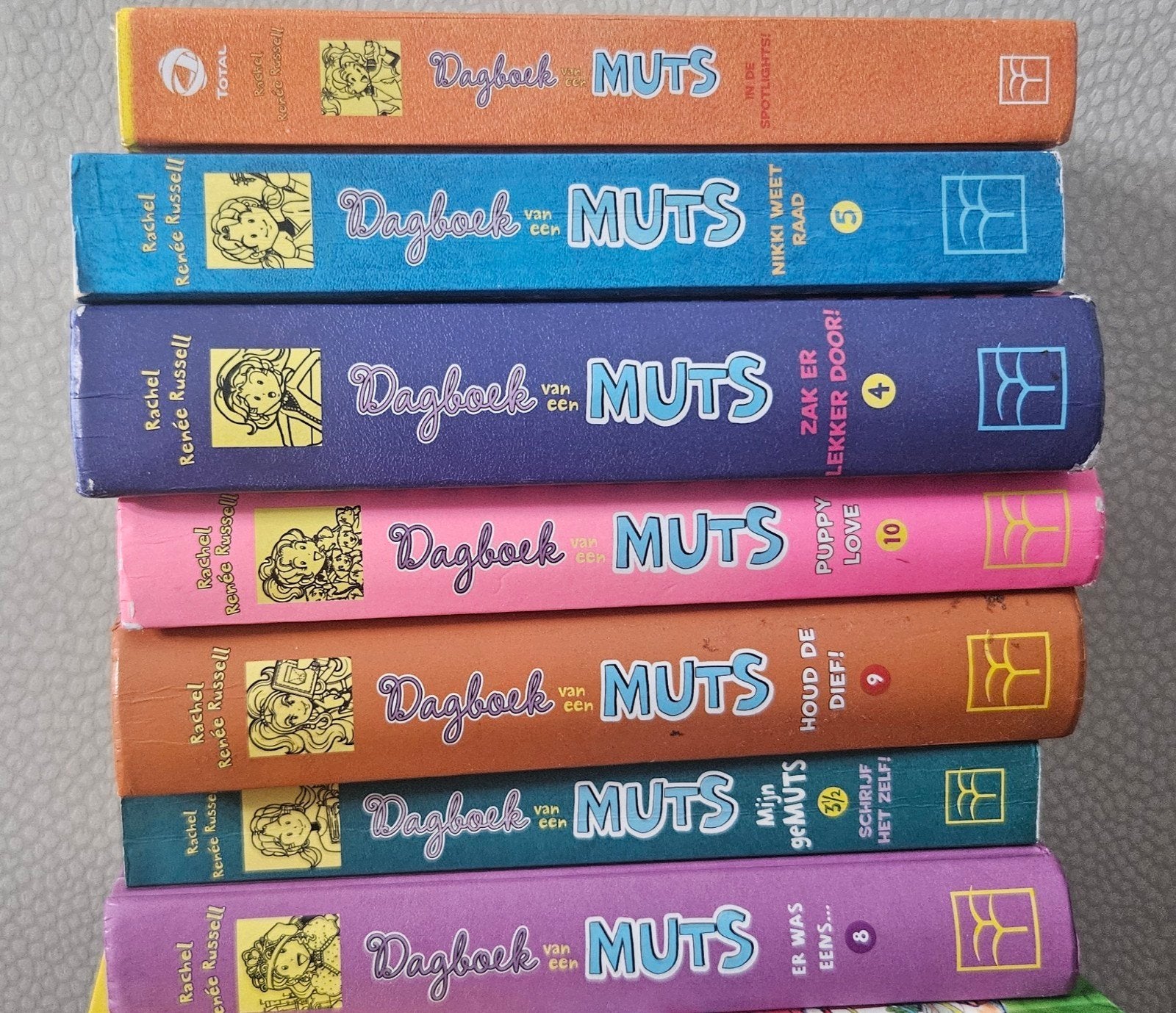 boeken Dagboek van een muts deel 3, 3,5, 4, 5, 8, 9 en 10, Boeken, Ophalen, Gelezen