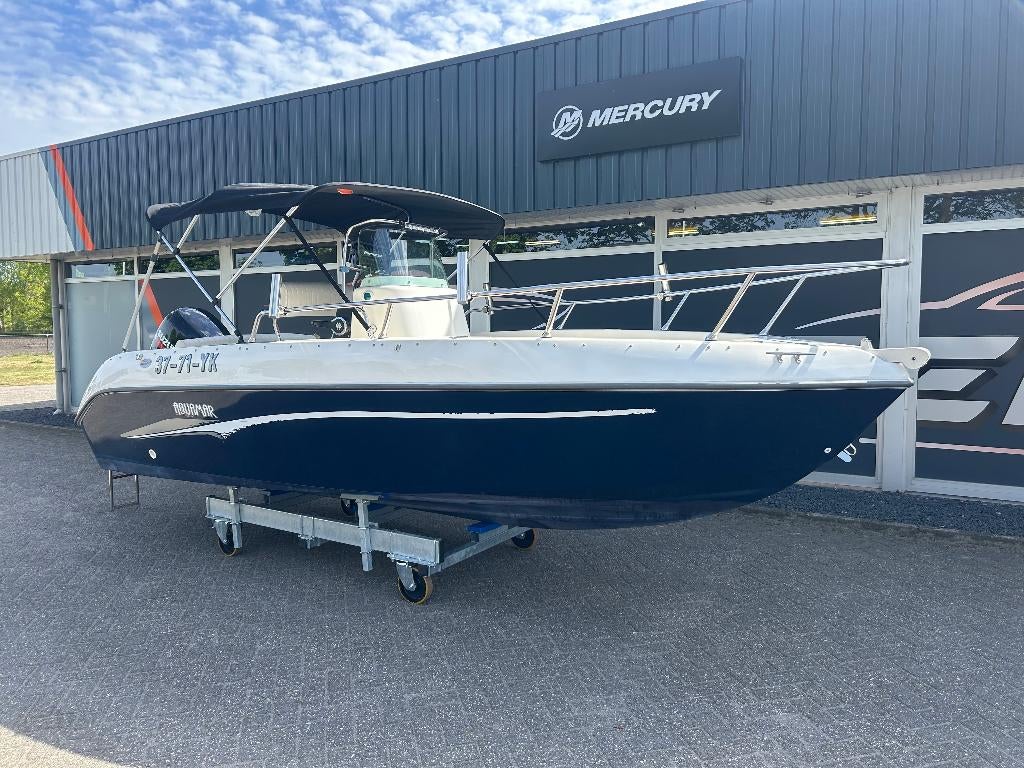 Aquamar 17 consoleboot, Watersport en Boten, Gebruikt, Ophalen, 70 pk of meer, 3 tot 6 meter