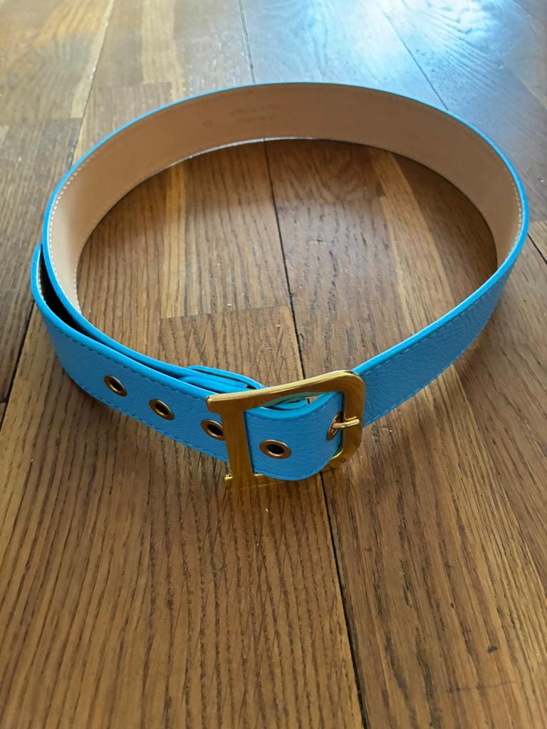 Riem ( Italiaans leer - nieuw ), Kleding | Dames, Riemen en Ceinturen, 3 tot 5 cm, Echt leder, Nieuw, Ophalen of Verzenden
