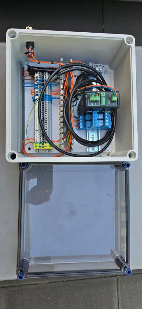 !Nieuw! Murr Elektronik schakelkast met voeding, Ophalen, Gebruikt, Overige typen