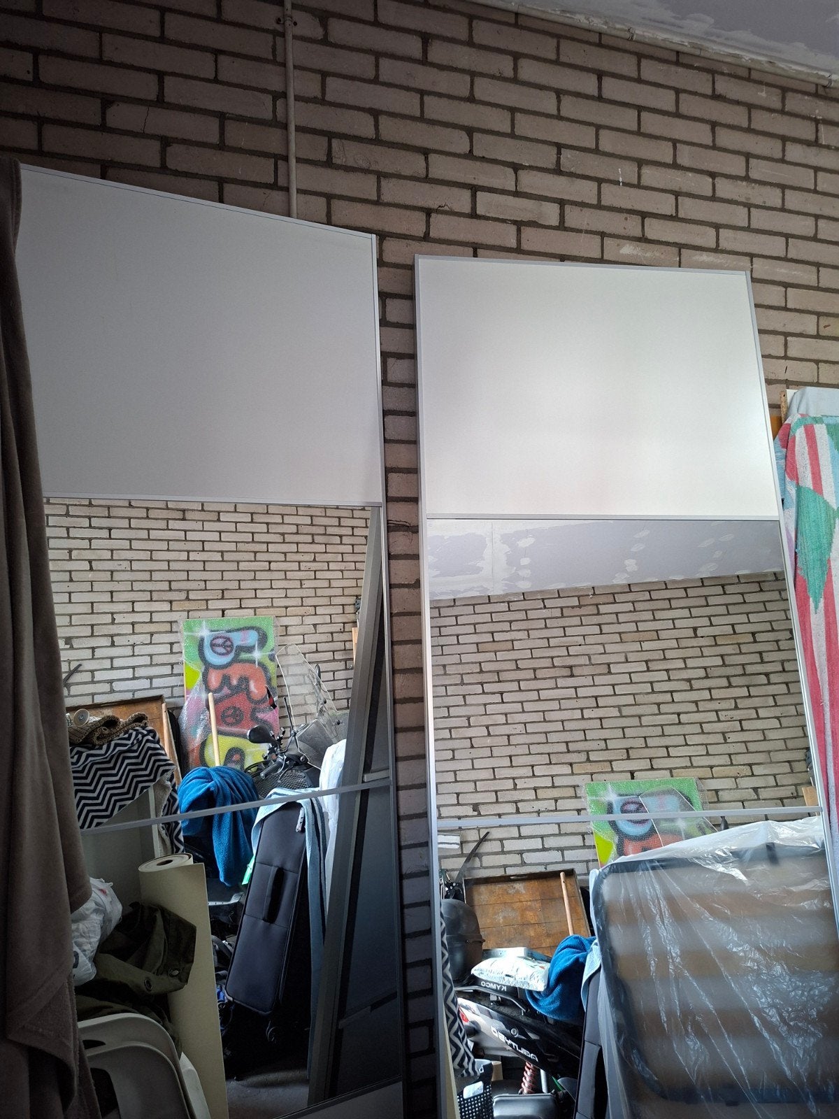 IKEA AULI/Mehamn pax schuifdeuren (2 stuks), Minder dan 50 cm, Gebruikt, 200 cm of meer, Ophalen of Verzenden